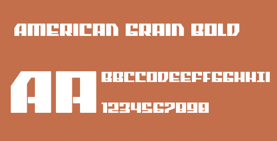 American Grain Bold