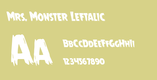 Mrs. Monster Leftalic