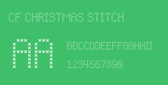 CF Christmas Stitch